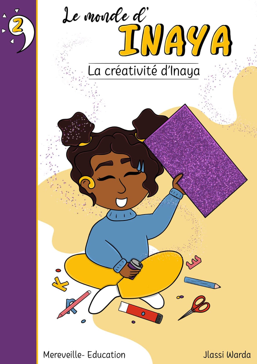 Livre jeunesse la creativité d'Inaya