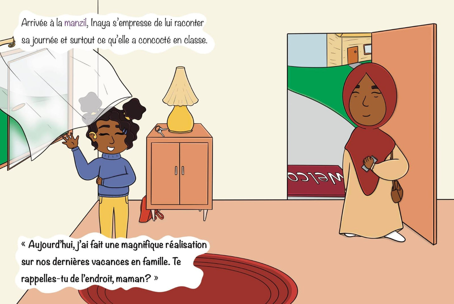 Livre jeunesse sur l'inclusion (islam pour enfant)